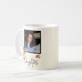 De Beste Dochter Fotomok Koffiemok (Voorkant links)