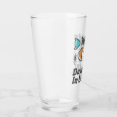 De beste dochter-in-law retro glas (Rechts)