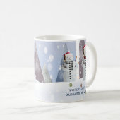 De beste dochter van de wereld met kerst in de wet koffiemok (Voorkant rechts)
