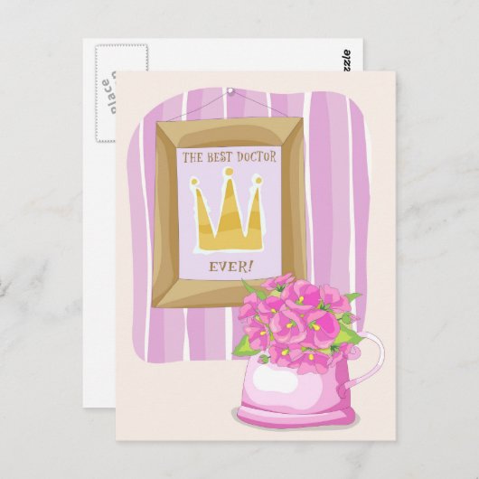 De beste dokter ooit Briefkaart (Voorkant / Achterkant)