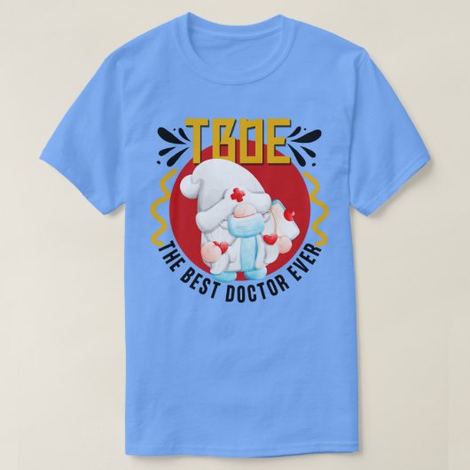 De beste dokter ooit t-shirt (Design voorkant)