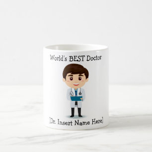 De beste dokter van de wereld, Brunette Male Koffiemok