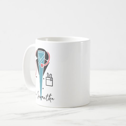 De beste doktersjas ooit koffiemok (Voorkant links)