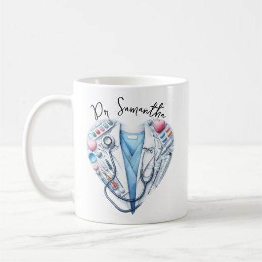 De beste doktersjas ooit koffiemok (Links)