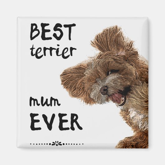 De beste doodsangmum ooit magneet (Voorkant)