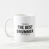 De beste drummer-Mok Koffiemok (Links)