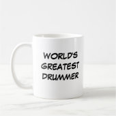 De beste drummer ter wereld Mok (Links)