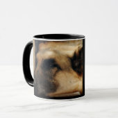 De beste Duitse herdermoeder ter wereld Mok (Voorkant links)