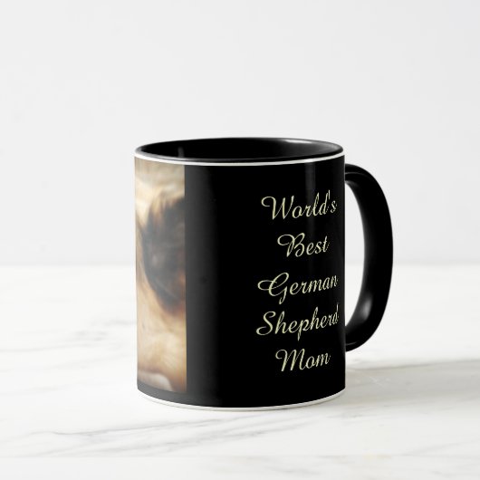 De beste Duitse herdermoeder ter wereld Mok (Voorkant rechts)
