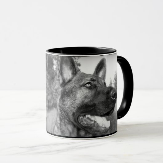 De beste Duitse herdermoeder ter wereld Mok (Voorkant rechts)