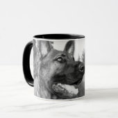 De beste Duitse herderpap ter wereld Mok (Voorkant links)