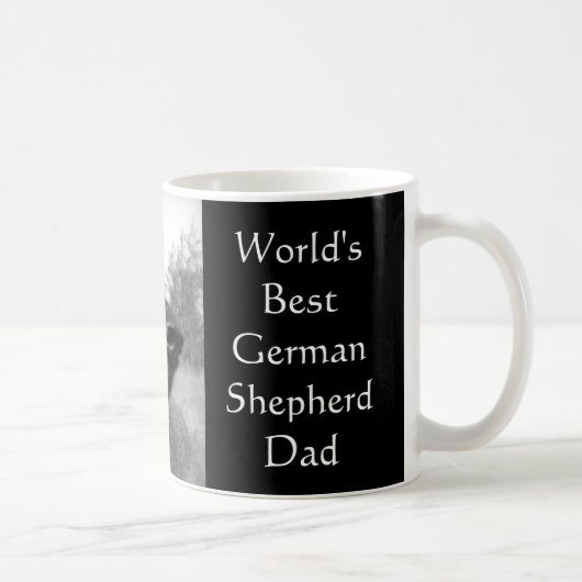 De beste Duitse herderpap ter wereld Mok (Rechts)