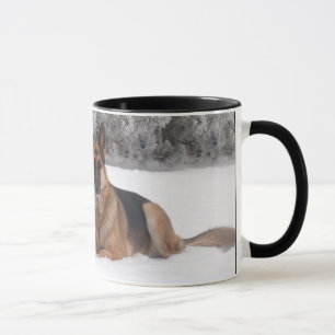 De beste Duitse herderpap ter wereld Mok