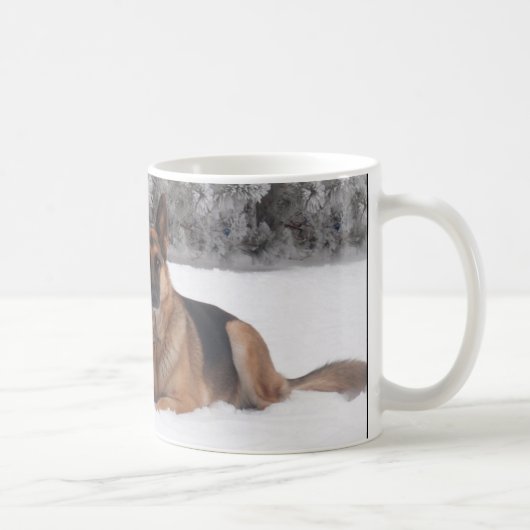 De beste Duitse herderpap ter wereld Mok (Rechts)