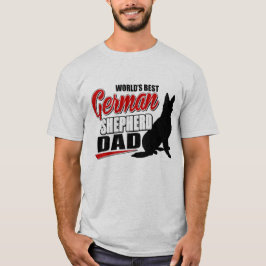 De beste Duitse herderpap ter wereld T-shirt