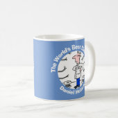 De beste elektricien ter wereld om te personaliser koffiemok (Voorkant rechts)