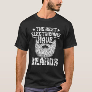 De Beste Elektromonteurs Hebben Baarden - Grappige T-shirt