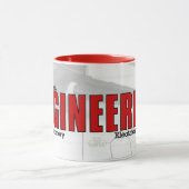 De beste elektrotechnicus ter wereld met diagram mok (Midden)