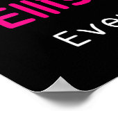 De beste Ellis ooit _ Grappige Quote voor vrouwen  Poster (Hoek)