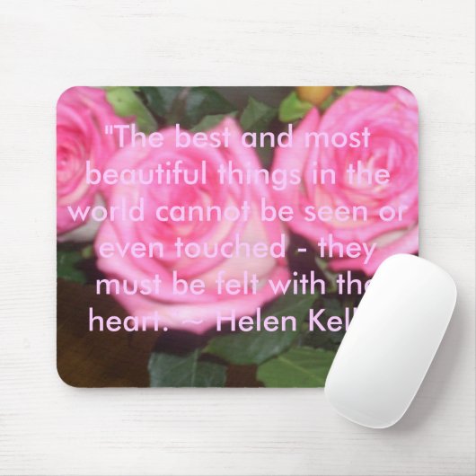 "De beste en mooiste dingen... Muismat (Met muis)