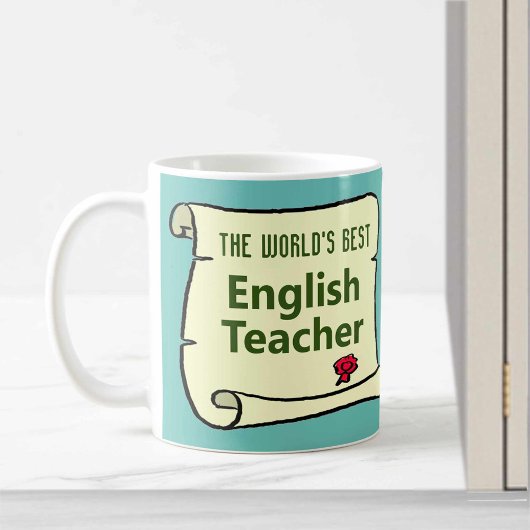 De Beste Engelse Leraar Ter Wereld. Koffiemok