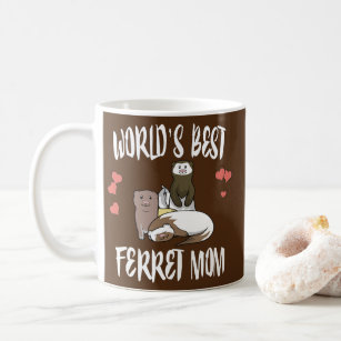 De beste Ferret-moeder ter wereld Koffiemok