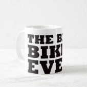 De beste fietser ooit koffiemok (Voorkant links)