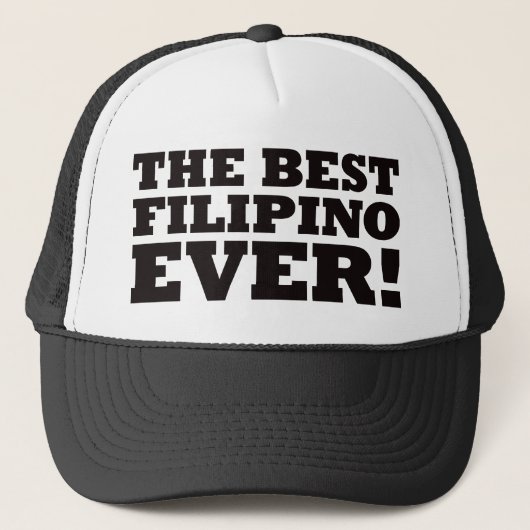 De beste Filippijnse ooit Trucker Pet (Voorkant)
