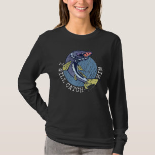De beste Fisher II zal hem Alligator Gar vangen T-shirt