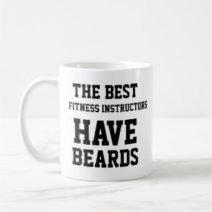 De Beste Fitnessinstructeurs Hebben Baarden Koffiemok