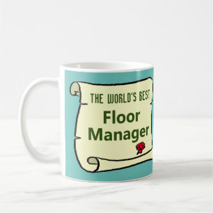 De beste Floor Manager. Koffiemok