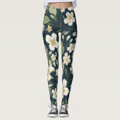 De beste Floral Workout Leggings voor Lifting (Voorkant)