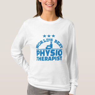 De beste fysiotherapeut ter wereld t-shirt