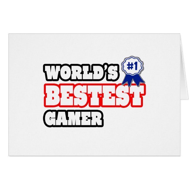 De beste gamer ter wereld (Voorkant Horizontaal)