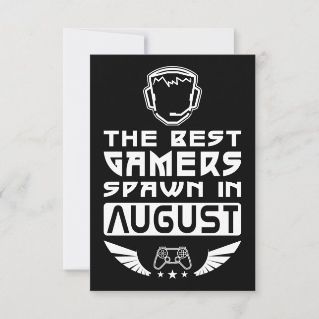 De beste gamers in augustus (Voorkant)