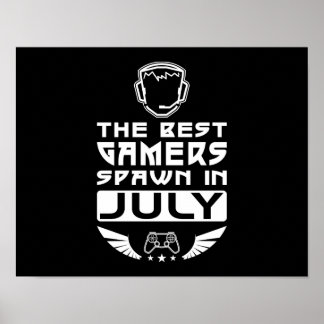 De beste gamers in juli poster