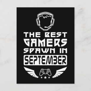 De beste gamers paaien in september briefkaart