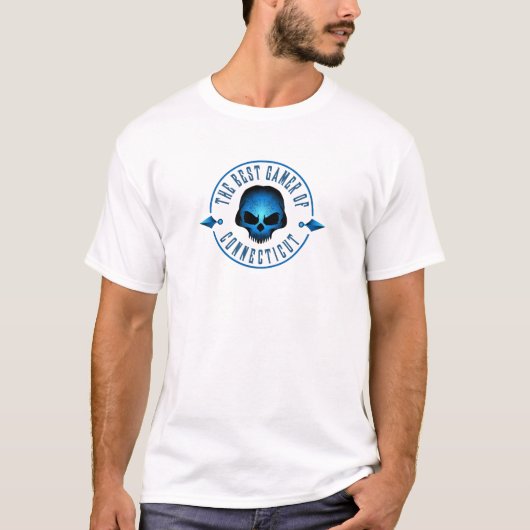 De beste gamers van Connecticut T-shirt (Voorkant)