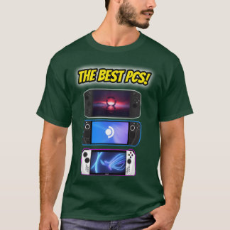 De beste gaming pc's meisje retro t-shirt