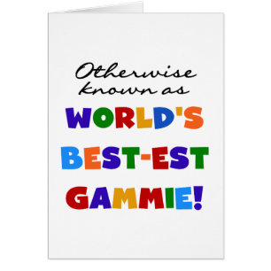 De beste gammie T-shirts en cadeautjes ter wereld