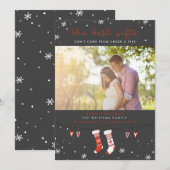 De Beste Geschenken Zwangerschap Kerst Kaarten (Voorkant / Achterkant)