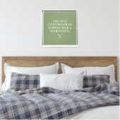 De Beste Gesprekken Canvas Afdruk (Insitu (Slaapkamer))