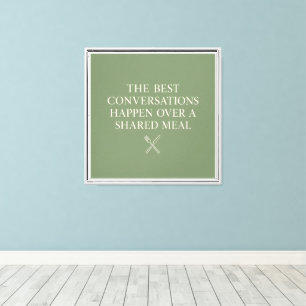 De Beste Gesprekken Canvas Afdruk