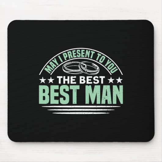 De Beste Getuige Bachelorfeest 1 Muismat (Voorkant)