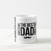 De beste Geweldige Amazing Dad keramische Mok (Center)