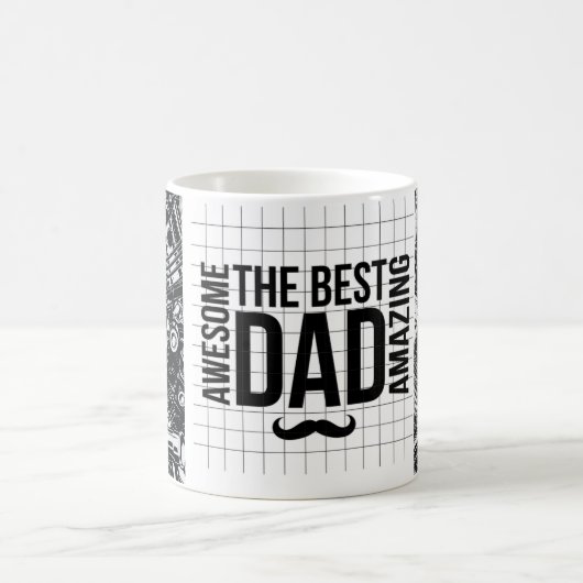 De beste Geweldige Amazing Dad keramische Mok (Center)