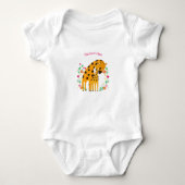 De beste Giraffe voor moeder en Baby Romper (Voorkant)