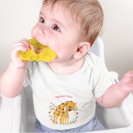 De beste Giraffe voor moeder en Baby Romper