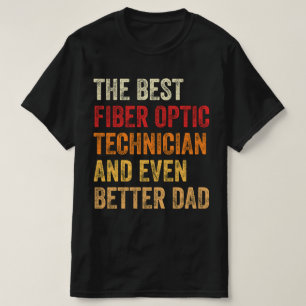 De beste glasvezel techniek en nog beter papa t-shirt