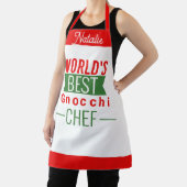 De beste Gnocchi chef ter wereld - gepersonaliseer Schort (Insitu)